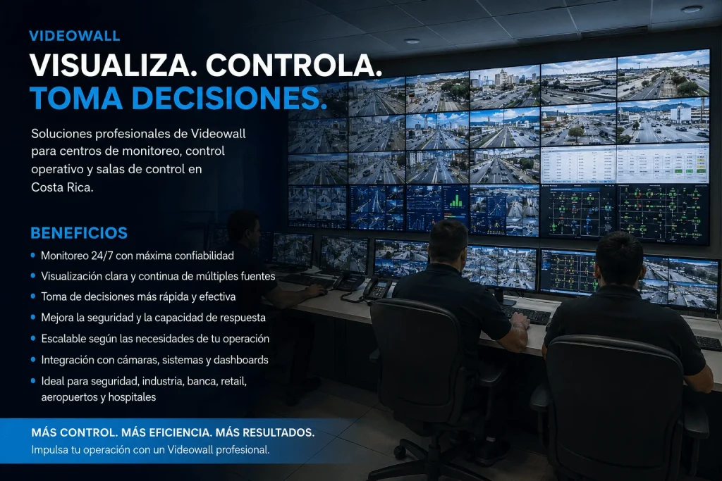 Videowall y Dónde se Utiliza en Costa Rica